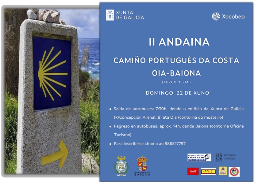 II ANDAINA Camiño Portugues Costa